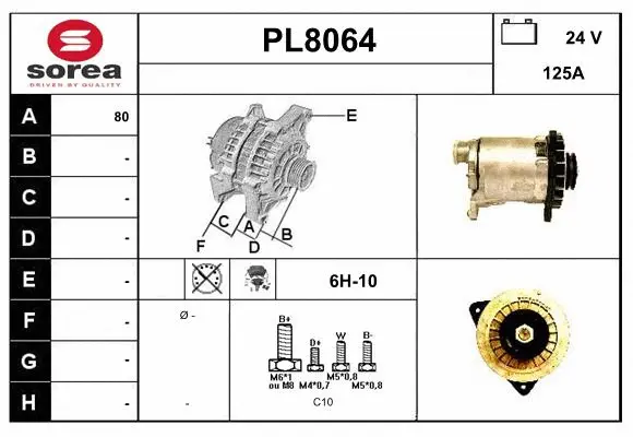 Alternator (PL8064)