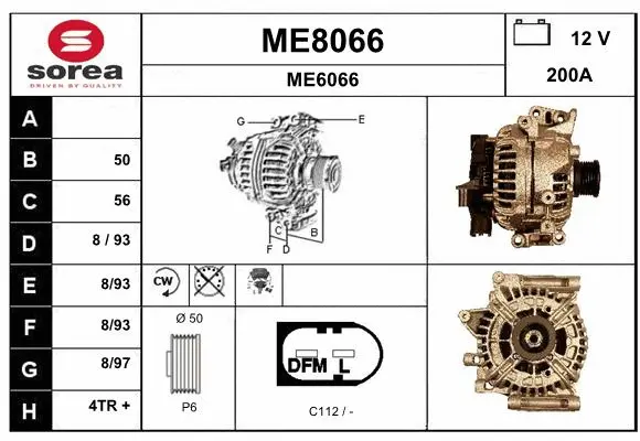 Alternator (ME8066)