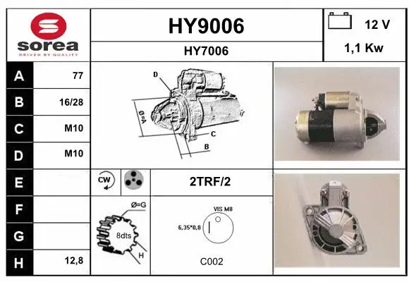 Starter (HY9006)