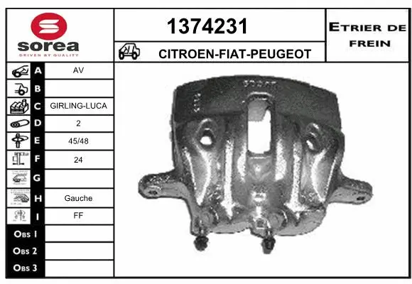 Brake Caliper (1374231)