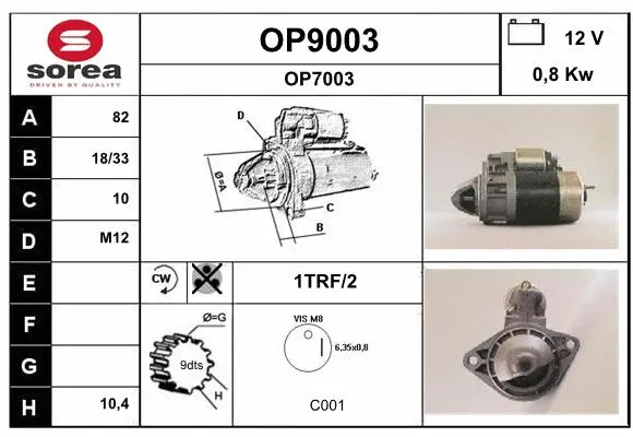 Starter (OP9003)