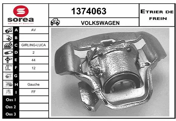 Brake Caliper (1374063)
