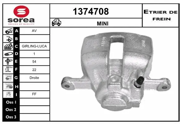 Brake Caliper (1374708)