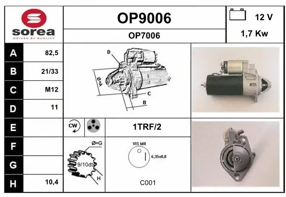 Starter (OP9006)