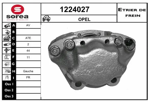 Brake Caliper (1224027)