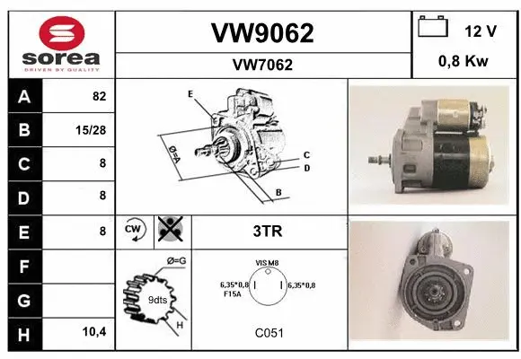 Starter (VW9062)