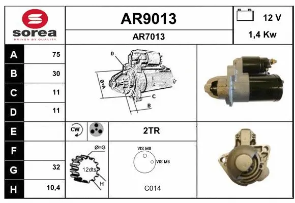 Starter (AR9013)