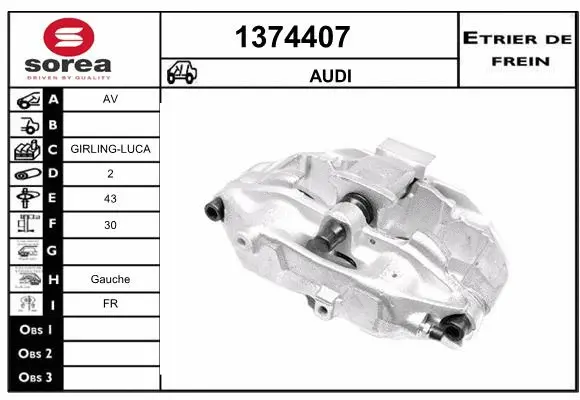 Brake Caliper (1374407)