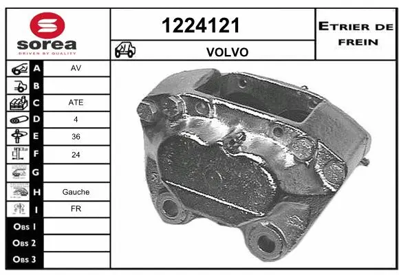 Brake Caliper (1224121)