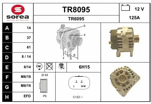 Alternator (TR8095)