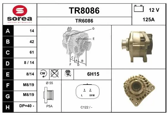 Alternator (TR8086)
