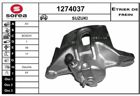 Brake Caliper (1274037)