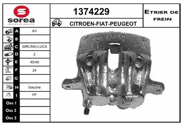 Brake Caliper (1374229)
