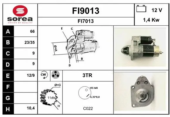Starter (FI9013)
