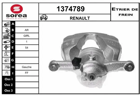 Brake Caliper (1374789)