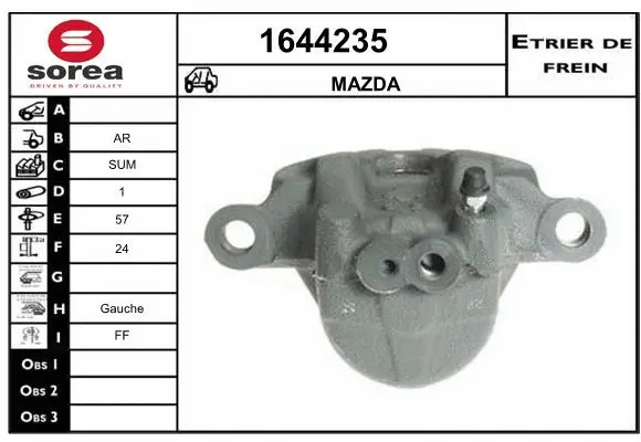 Brake Caliper (1644235)