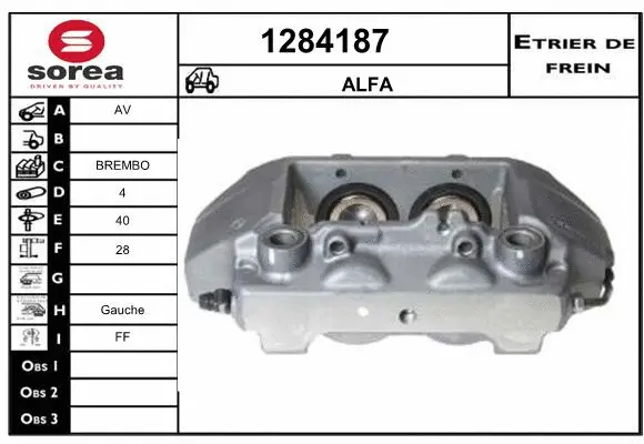 Brake Caliper (1284187)