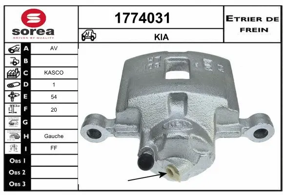 Brake Caliper (1774031)