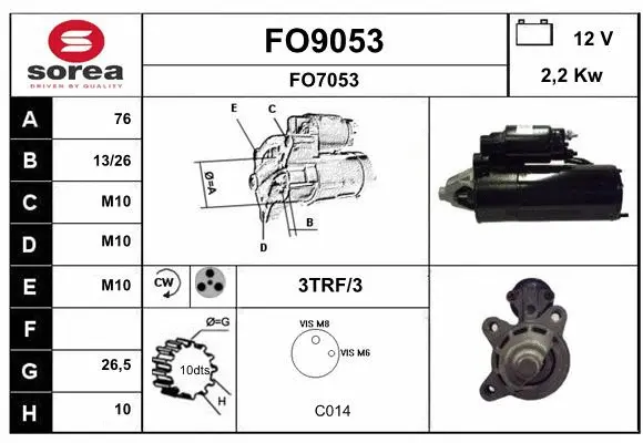 Starter (FO9053)