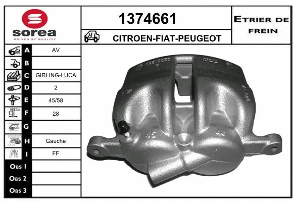 Brake Caliper (1374661)