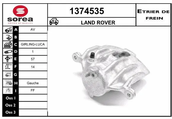 Brake Caliper (1374535)