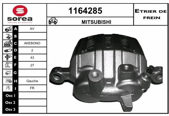Brake Caliper (1164285)