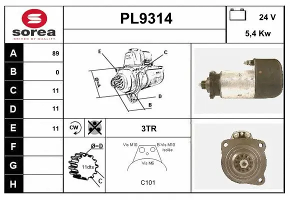 Starter (PL9314)