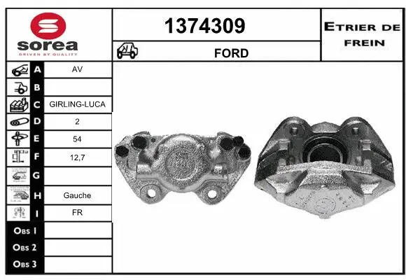Brake Caliper (1374309)