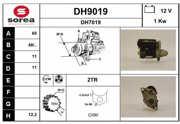Starter (DH9019)
