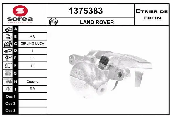 Brake Caliper (1375383)