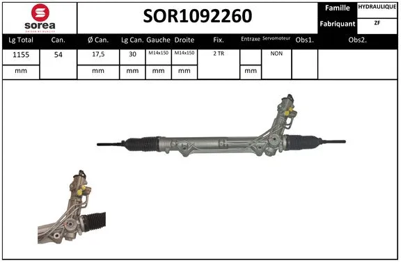 Steering Gear (SOR1092260)