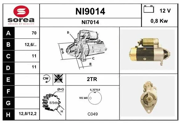 Starter (NI9014)