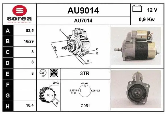 Starter (AU9014)