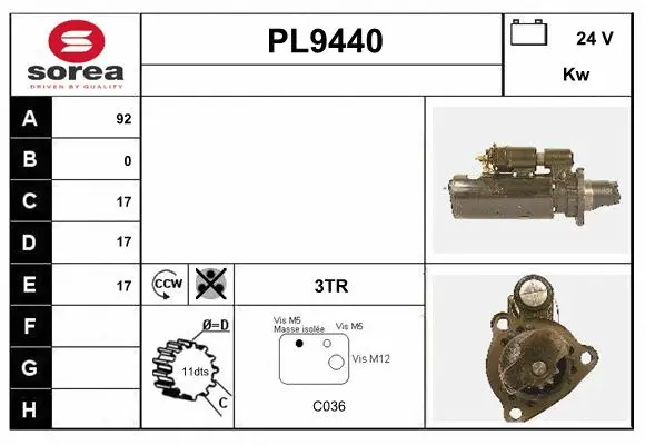 Starter (PL9440)