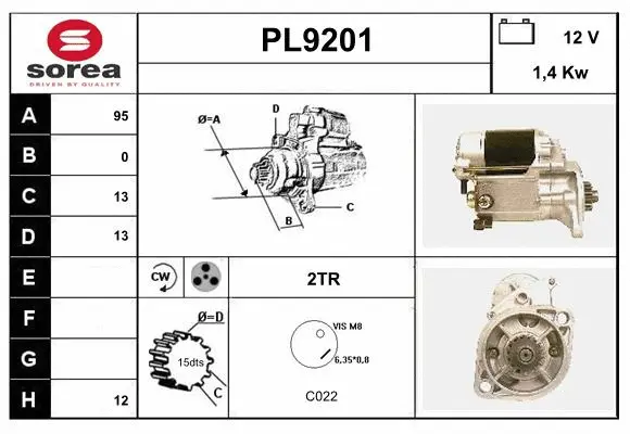 Starter (PL9201)