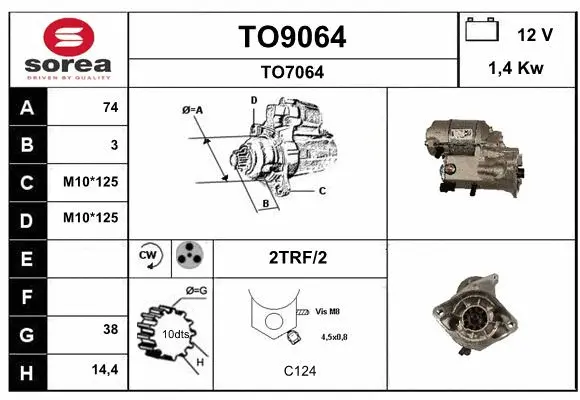 Starter (TO9064)