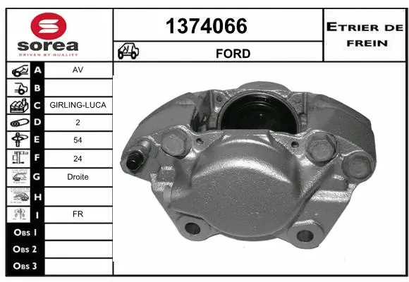 Brake Caliper (1374066)