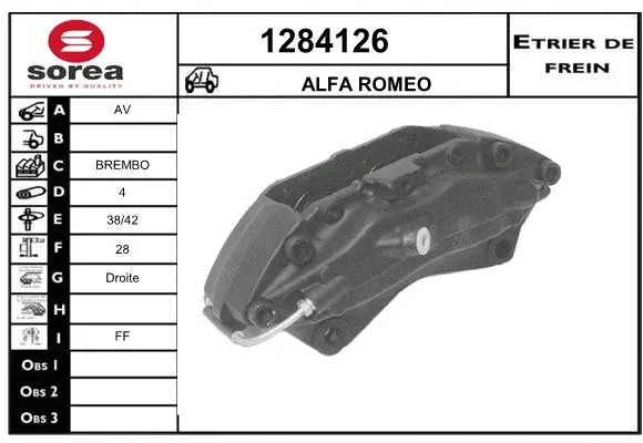 Brake Caliper (1284126)