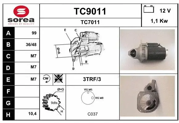 Starter (TC9011)