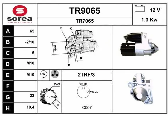 Starter (TR9065)