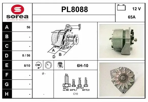 Alternator (PL8088)