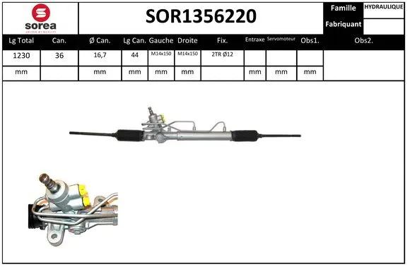 Steering Gear (SOR1356220)