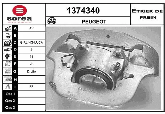 Brake Caliper (1374340)