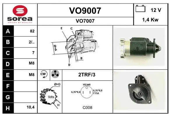 Starter (VO9007)