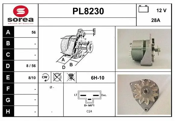 Alternator (PL8230)