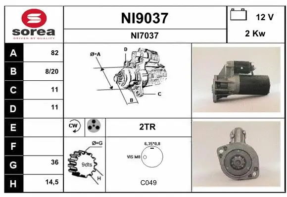 Starter (NI9037)