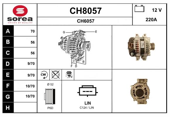 Alternator (CH8057)