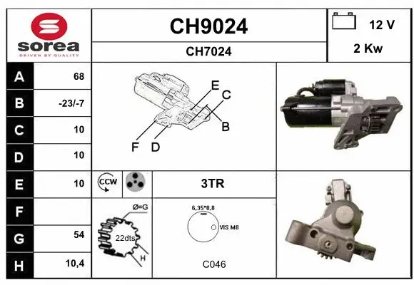 Starter (CH9024)