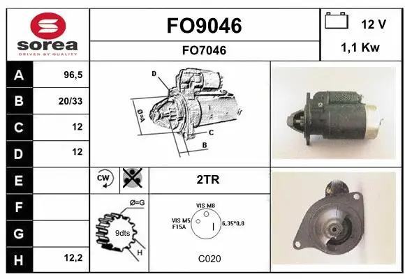 Starter (FO9046)