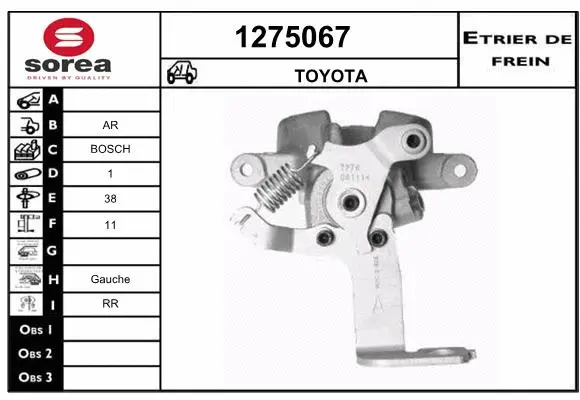 Brake Caliper (1275067)
